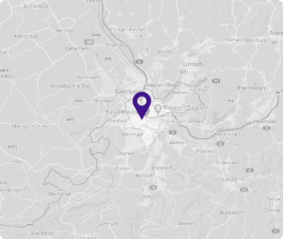 VerifyMe's Switzerland partner location on map